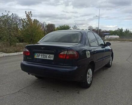 Синий Дэу Ланос, объемом двигателя 1.5 л и пробегом 250 тыс. км за 2400 $, фото 3 на Automoto.ua