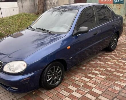 Синій Деу Ланос, об'ємом двигуна 1.5 л та пробігом 224 тис. км за 2100 $, фото 1 на Automoto.ua