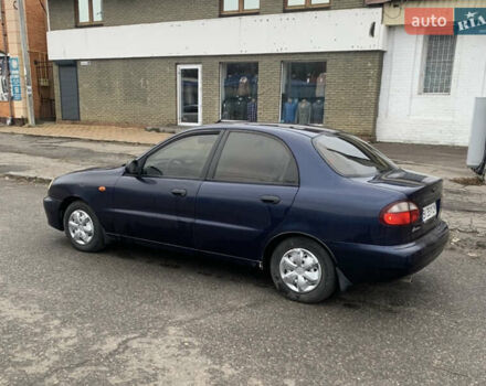 Синий Дэу Ланос, объемом двигателя 1.5 л и пробегом 257 тыс. км за 2000 $, фото 7 на Automoto.ua