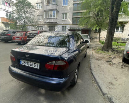 Синий Дэу Ланос, объемом двигателя 1.5 л и пробегом 224 тыс. км за 2700 $, фото 8 на Automoto.ua