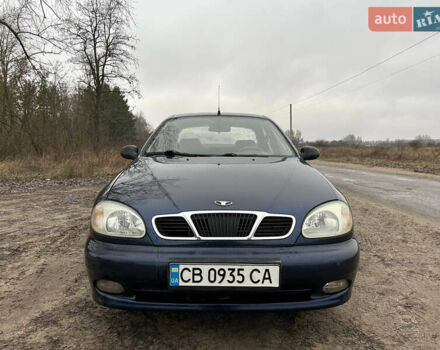 Синий Дэу Ланос, объемом двигателя 1.5 л и пробегом 177 тыс. км за 2100 $, фото 2 на Automoto.ua