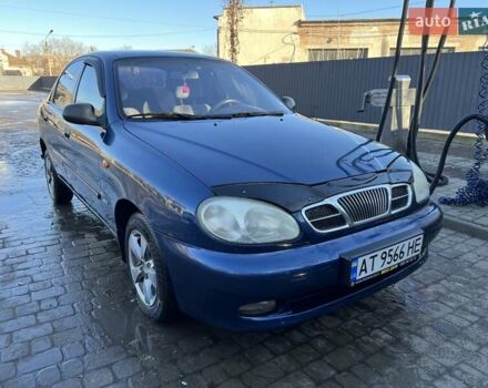Синий Дэу Ланос, объемом двигателя 1.5 л и пробегом 217 тыс. км за 1550 $, фото 7 на Automoto.ua