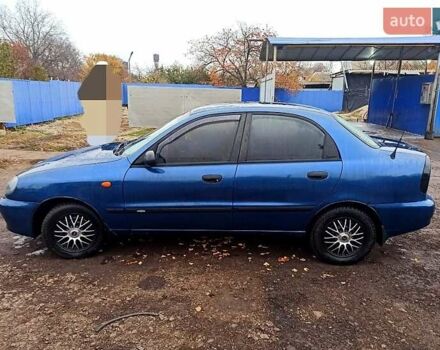 Синій Деу Ланос, об'ємом двигуна 1.5 л та пробігом 114 тис. км за 2500 $, фото 1 на Automoto.ua