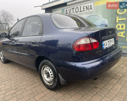 Синий Дэу Ланос, объемом двигателя 1.3 л и пробегом 126 тыс. км за 2199 $, фото 5 на Automoto.ua