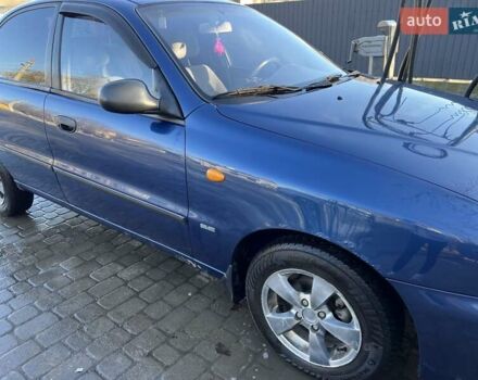 Синий Дэу Ланос, объемом двигателя 1.5 л и пробегом 217 тыс. км за 1550 $, фото 11 на Automoto.ua