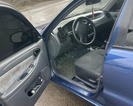 Синий Дэу Ланос, объемом двигателя 1.5 л и пробегом 287 тыс. км за 2500 $, фото 19 на Automoto.ua