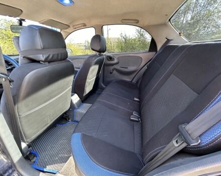 Синий Дэу Ланос, объемом двигателя 1.5 л и пробегом 214 тыс. км за 2500 $, фото 6 на Automoto.ua