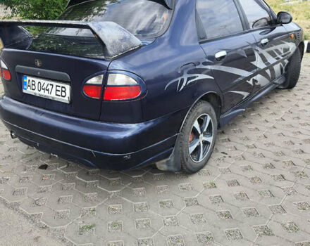 Синій Деу Ланос, об'ємом двигуна 1.3 л та пробігом 157 тис. км за 2050 $, фото 1 на Automoto.ua