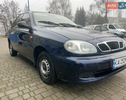 Синий Дэу Ланос, объемом двигателя 1.3 л и пробегом 126 тыс. км за 2199 $, фото 2 на Automoto.ua