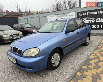 Синий Дэу Ланос, объемом двигателя 1.5 л и пробегом 220 тыс. км за 1700 $, фото 5 на Automoto.ua