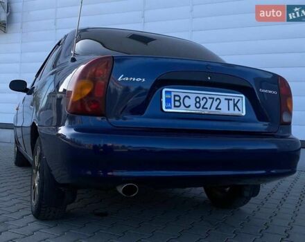 Синий Дэу Ланос, объемом двигателя 1.6 л и пробегом 250 тыс. км за 2900 $, фото 7 на Automoto.ua