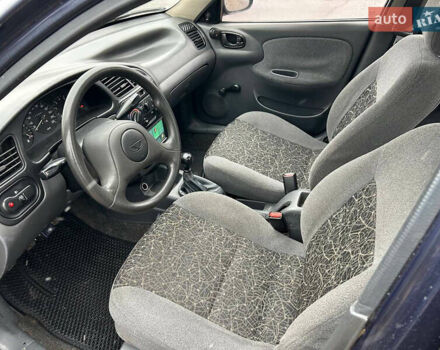 Синий Дэу Ланос, объемом двигателя 1.5 л и пробегом 177 тыс. км за 2100 $, фото 15 на Automoto.ua