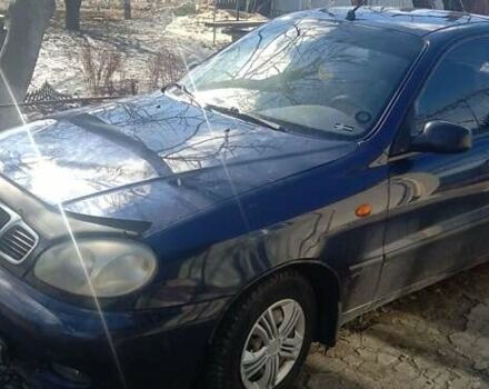 Синій Деу Ланос, об'ємом двигуна 1.3 л та пробігом 150 тис. км за 2500 $, фото 1 на Automoto.ua