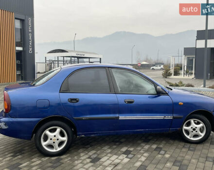 Синий Дэу Ланос, объемом двигателя 1.5 л и пробегом 330 тыс. км за 1399 $, фото 3 на Automoto.ua
