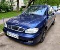 Синий Дэу Ланос, объемом двигателя 1.3 л и пробегом 220 тыс. км за 1950 $, фото 1 на Automoto.ua