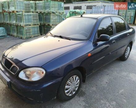 Синій Деу Ланос, об'ємом двигуна 1.5 л та пробігом 204 тис. км за 1950 $, фото 1 на Automoto.ua