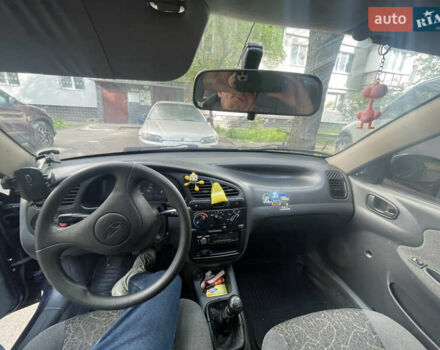 Синий Дэу Ланос, объемом двигателя 1.5 л и пробегом 224 тыс. км за 2700 $, фото 18 на Automoto.ua