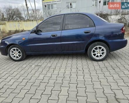 Синий Дэу Ланос, объемом двигателя 1.5 л и пробегом 220 тыс. км за 1515 $, фото 4 на Automoto.ua