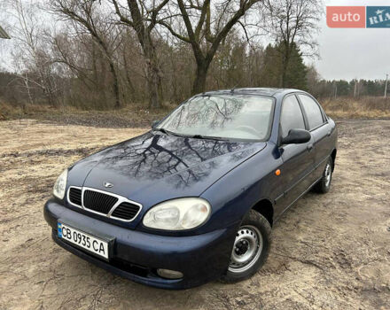 Синий Дэу Ланос, объемом двигателя 1.5 л и пробегом 177 тыс. км за 2100 $, фото 4 на Automoto.ua