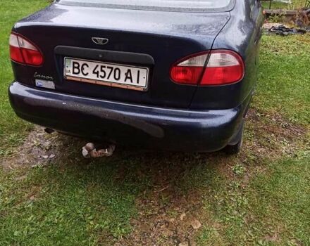 Синий Дэу Ланос, объемом двигателя 1.5 л и пробегом 230 тыс. км за 1600 $, фото 5 на Automoto.ua