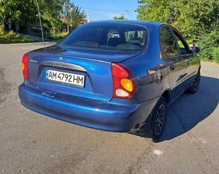 Синій Деу Ланос, об'ємом двигуна 1.5 л та пробігом 260 тис. км за 2500 $, фото 4 на Automoto.ua