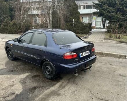 Синий Дэу Ланос, объемом двигателя 1.5 л и пробегом 200 тыс. км за 3500 $, фото 2 на Automoto.ua