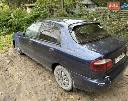 Синий Дэу Ланос, объемом двигателя 1.5 л и пробегом 263 тыс. км за 1200 $, фото 9 на Automoto.ua