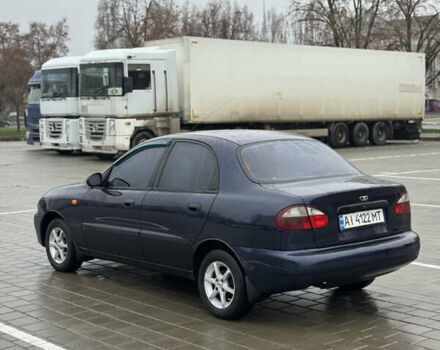 Синий Дэу Ланос, объемом двигателя 1.5 л и пробегом 211 тыс. км за 2450 $, фото 2 на Automoto.ua