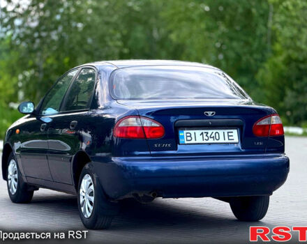 Синій Деу Ланос, об'ємом двигуна 1.3 л та пробігом 199 тис. км за 1750 $, фото 3 на Automoto.ua