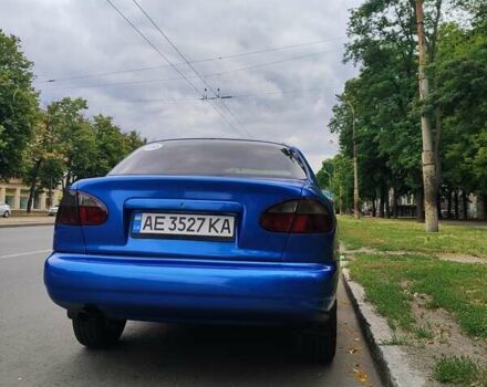 Синий Дэу Ланос, объемом двигателя 1.5 л и пробегом 450 тыс. км за 2850 $, фото 5 на Automoto.ua
