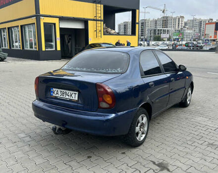 Синий Дэу Ланос, объемом двигателя 1.5 л и пробегом 270 тыс. км за 1900 $, фото 3 на Automoto.ua