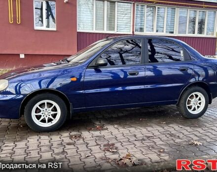 Синий Дэу Ланос, объемом двигателя 1.5 л и пробегом 130 тыс. км за 3300 $, фото 6 на Automoto.ua