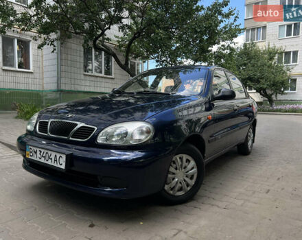 Синий Дэу Ланос, объемом двигателя 1.5 л и пробегом 172 тыс. км за 2799 $, фото 4 на Automoto.ua