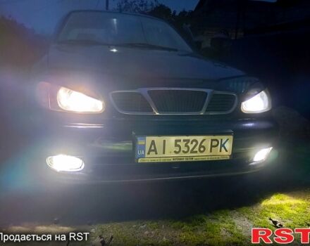 Синий Дэу Ланос, объемом двигателя 1.5 л и пробегом 187 тыс. км за 2250 $, фото 1 на Automoto.ua