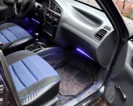 Синий Дэу Ланос, объемом двигателя 1.5 л и пробегом 0 тыс. км за 2000 $, фото 4 на Automoto.ua