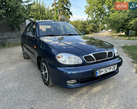 Синий Дэу Ланос, объемом двигателя 1.5 л и пробегом 210 тыс. км за 2600 $, фото 6 на Automoto.ua