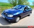 Синий Дэу Ланос, объемом двигателя 1.5 л и пробегом 200 тыс. км за 2000 $, фото 1 на Automoto.ua