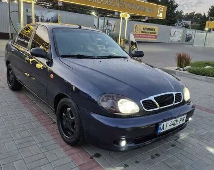 Синий Дэу Ланос, объемом двигателя 1.5 л и пробегом 274 тыс. км за 2600 $, фото 6 на Automoto.ua