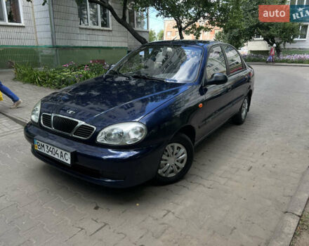 Синий Дэу Ланос, объемом двигателя 1.5 л и пробегом 172 тыс. км за 2799 $, фото 5 на Automoto.ua