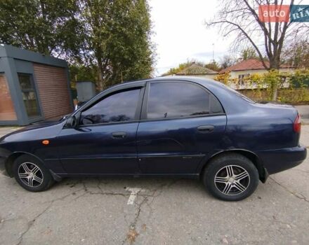 Дэу Ланос 2006 в Полтаве на Automoto.ua Синий Дэу Ланос, объемом двигателя 1.5 л и пробегом 168 тыс. км за 1500 $, фото 3 на Automoto.ua