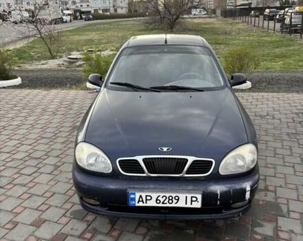 Синий Дэу Ланос, объемом двигателя 1.5 л и пробегом 235 тыс. км за 2350 $, фото 1 на Automoto.ua