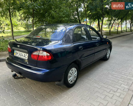Синий Дэу Ланос, объемом двигателя 1.5 л и пробегом 172 тыс. км за 2799 $, фото 10 на Automoto.ua