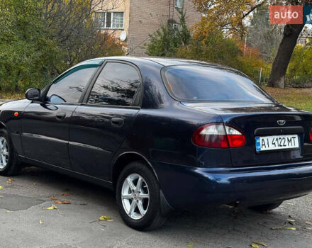 Синий Дэу Ланос, объемом двигателя 1.45 л и пробегом 211 тыс. км за 2600 $, фото 4 на Automoto.ua