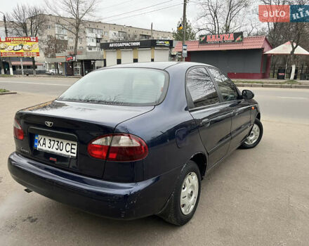 Синий Дэу Ланос, объемом двигателя 1.5 л и пробегом 140 тыс. км за 2700 $, фото 7 на Automoto.ua