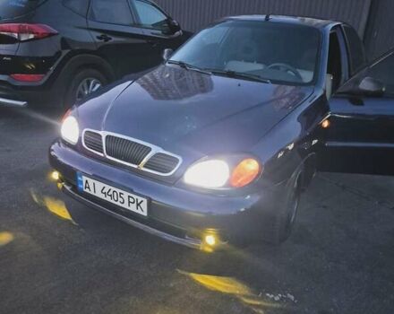 Синий Дэу Ланос, объемом двигателя 1.5 л и пробегом 274 тыс. км за 2600 $, фото 4 на Automoto.ua