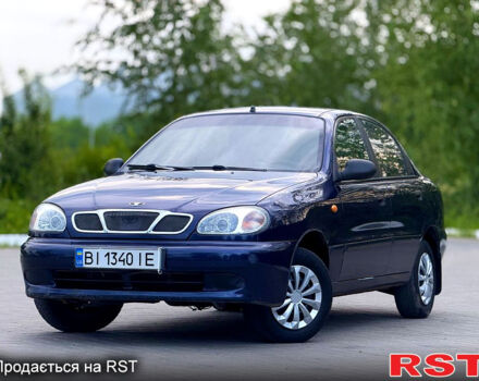 Синій Деу Ланос, об'ємом двигуна 1.3 л та пробігом 199 тис. км за 1750 $, фото 2 на Automoto.ua