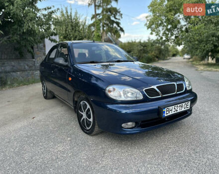 Синий Дэу Ланос, объемом двигателя 1.5 л и пробегом 210 тыс. км за 2600 $, фото 5 на Automoto.ua