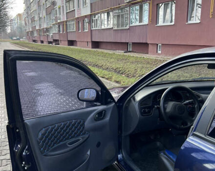 Синий Дэу Ланос, объемом двигателя 1.5 л и пробегом 130 тыс. км за 3400 $, фото 9 на Automoto.ua