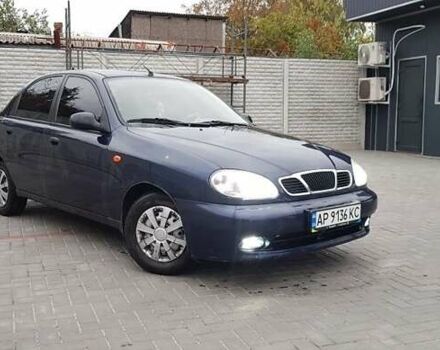 Синий Дэу Ланос, объемом двигателя 1.3 л и пробегом 168 тыс. км за 2200 $, фото 3 на Automoto.ua