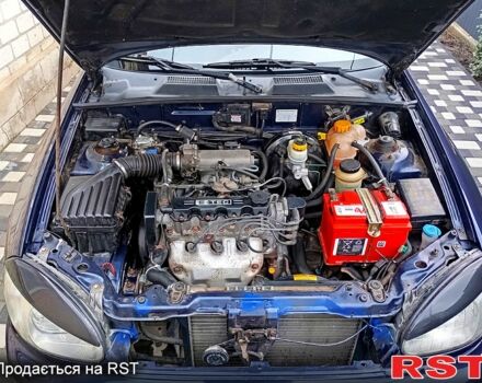 Синий Дэу Ланос, объемом двигателя 1.5 л и пробегом 187 тыс. км за 2250 $, фото 2 на Automoto.ua